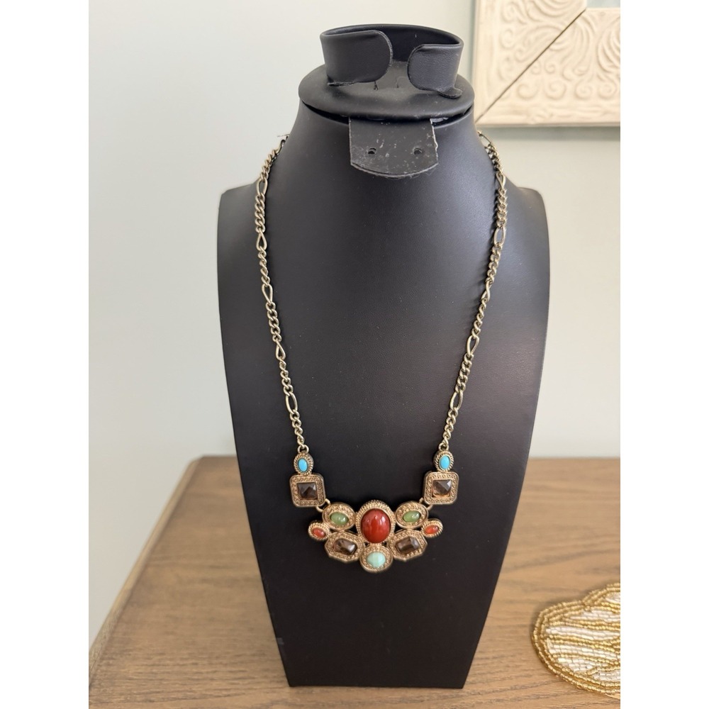 2028 Jewelry Silver Tone Necklace Vintage Style Chain‎ Lobster Clasp Classic